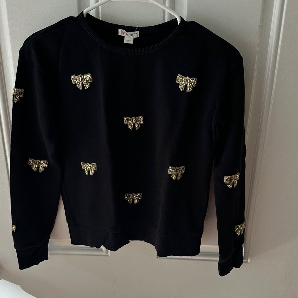 Crewcuts Black Knit Top